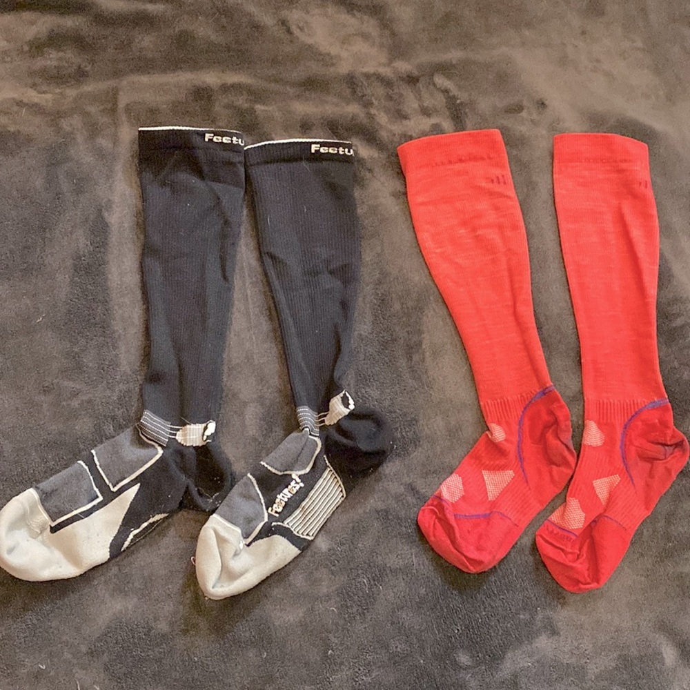 Womens running compression sock bundle